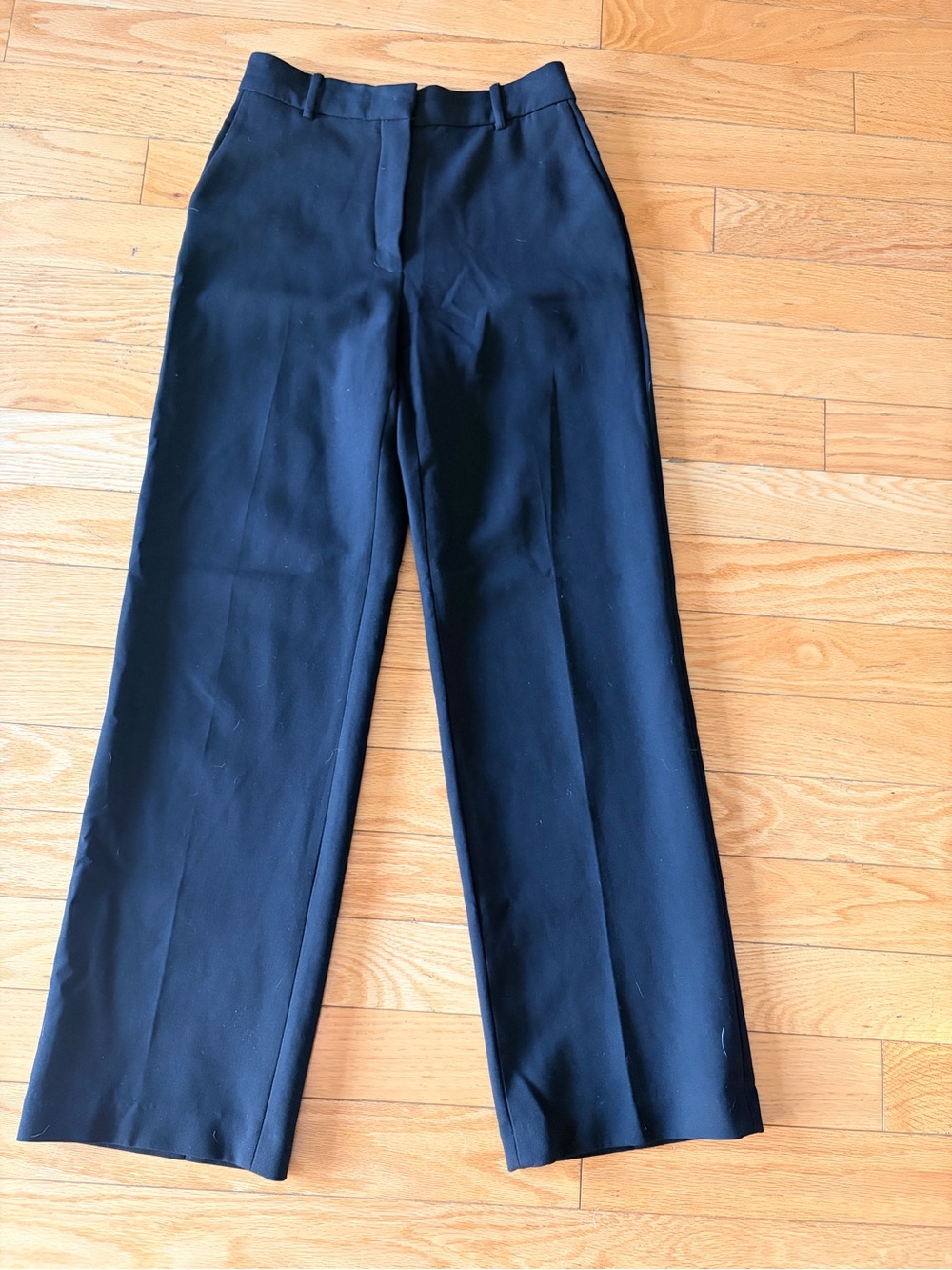 Aritzia Wide Leg Black Agency Pants